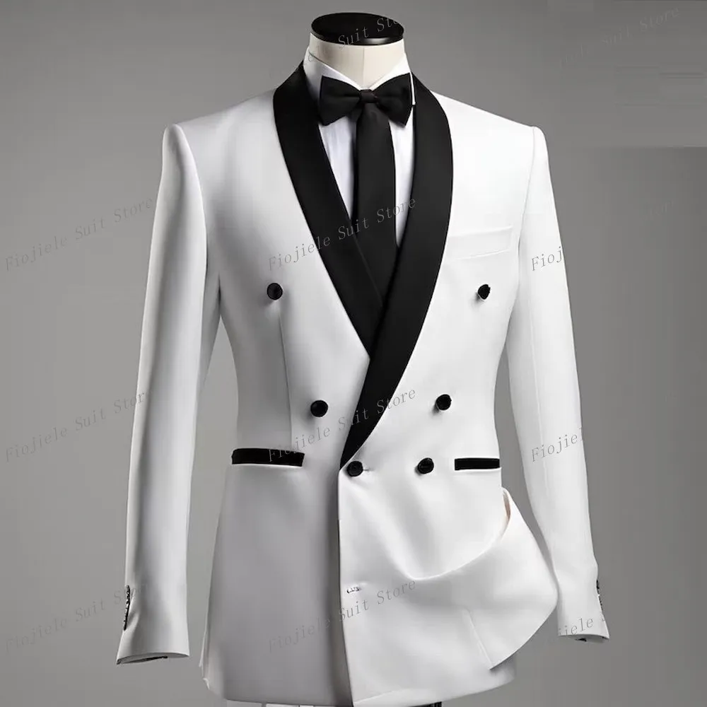 Black And White Men Blazer Business Formal Occasion Office Coat Casual Work Prom Single Jacket Wedding Party Fashion Male Suit
Black And White Men Blazer Business Formal Occasion Office Coat Casual Work Prom Single Jacket Wedding Party Fashion Male Suit