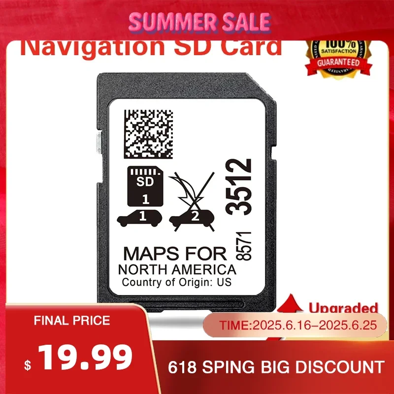 for GM Chevrolet Silverado/Traverse/Volt/Tahoe/Suburban/Colorado Vehicle Navigation SD GPS Card 2024 Update North America map
for GM Chevrolet Silverado/Traverse/Volt/Tahoe/Suburban/Colorado Vehicle Navigation SD GPS Card 2024 Update North America map