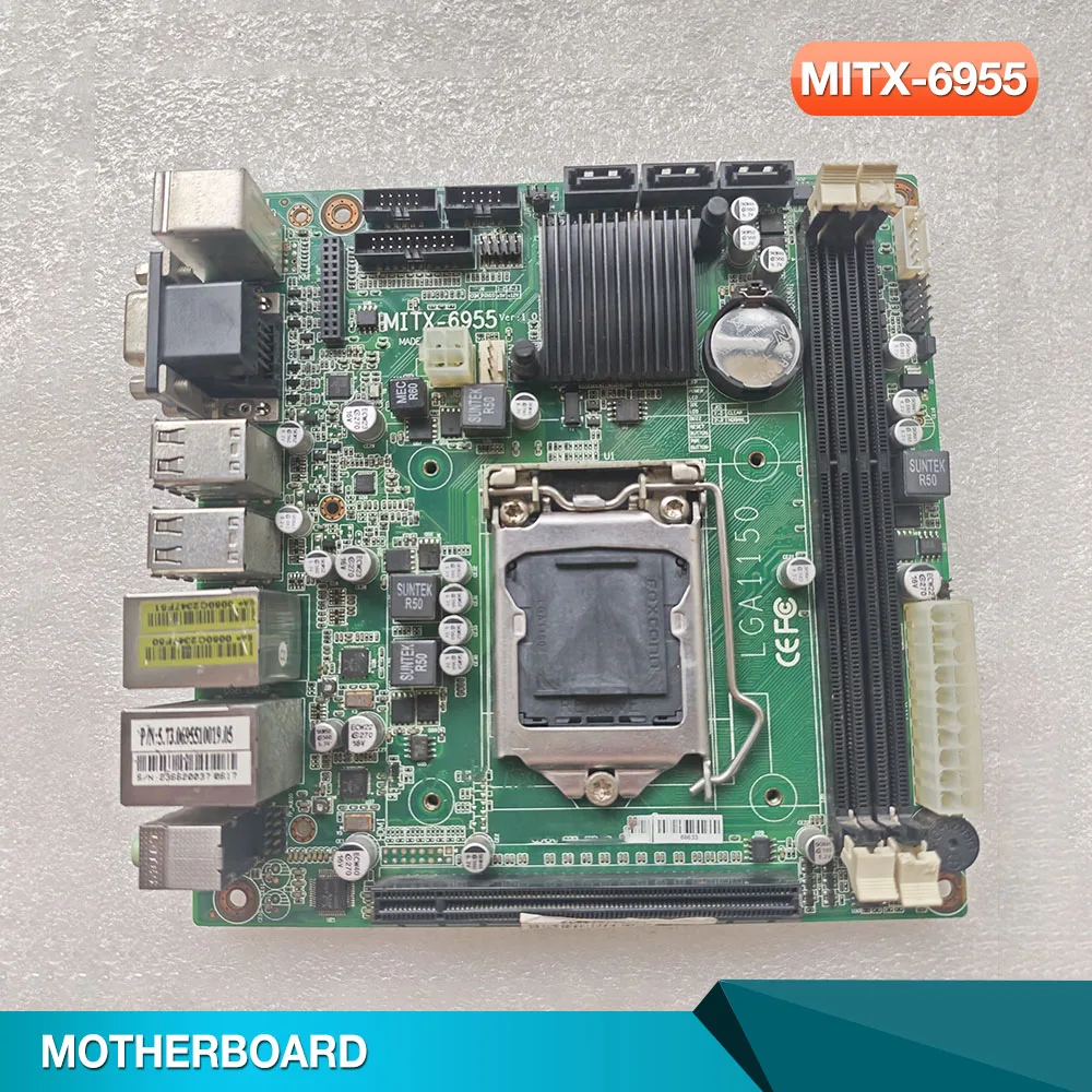 High reliability MITX-6955 industrial motherboard
High reliability MITX-6955 industrial motherboard