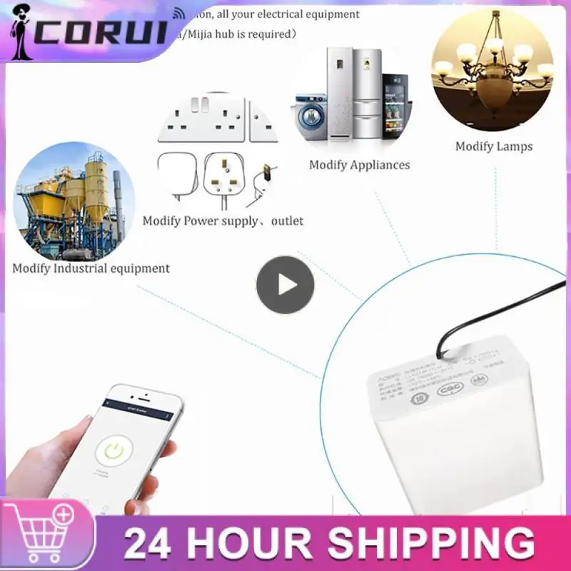 Two-way control module Wireless Relay Controller 2 channels Work For smart home APP Home kit
Two-way control module Wireless Relay Controller 2 channels Work For smart home APP Home kit