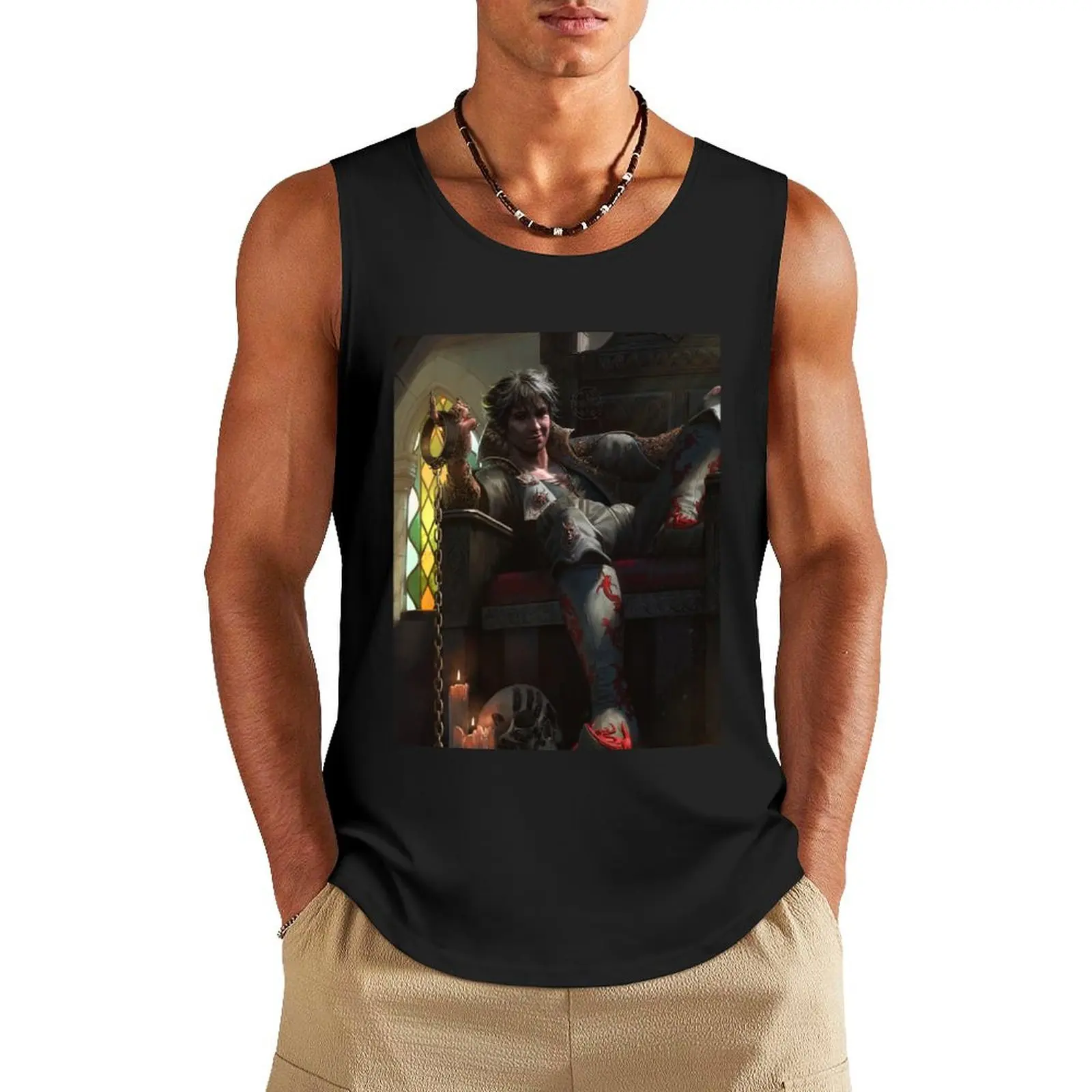 Lord Enver Gortash in all his glory Tank Top T-shirt man clothing men Body man T-shirt male
Lord Enver Gortash in all his glory Tank Top T-shirt man clothing men Body man T-shirt male