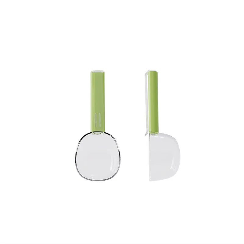LTT with sealing clip, kitchen grain spoon, noodle digging spoon, rice spoon
LTT with sealing clip, kitchen grain spoon, noodle digging spoon, rice spoon