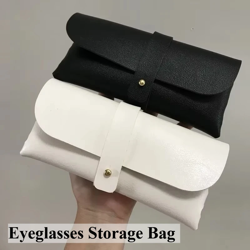 Fashion Portable Eyeglasses Sunglasses Storage Bag Soft Leather Eyeglasses Case Men's Women's Outdoor Travel Easy To Carry
Fashion Portable Eyeglasses Sunglasses Storage Bag Soft Leather Eyeglasses Case Men's Women's Outdoor Travel Easy To Carry