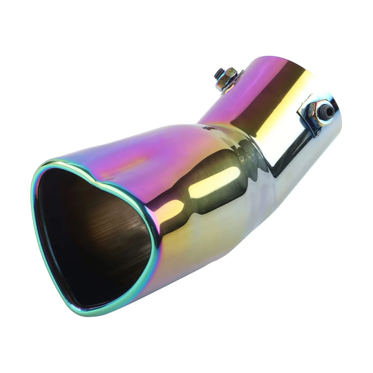 Heart shape Car Auto Muffler Tip Stainless Steel Pipe Chrome Trim Rear Tail Automobile Exhaust
Heart shape Car Auto Muffler Tip Stainless Steel Pipe Chrome Trim Rear Tail Automobile Exhaust