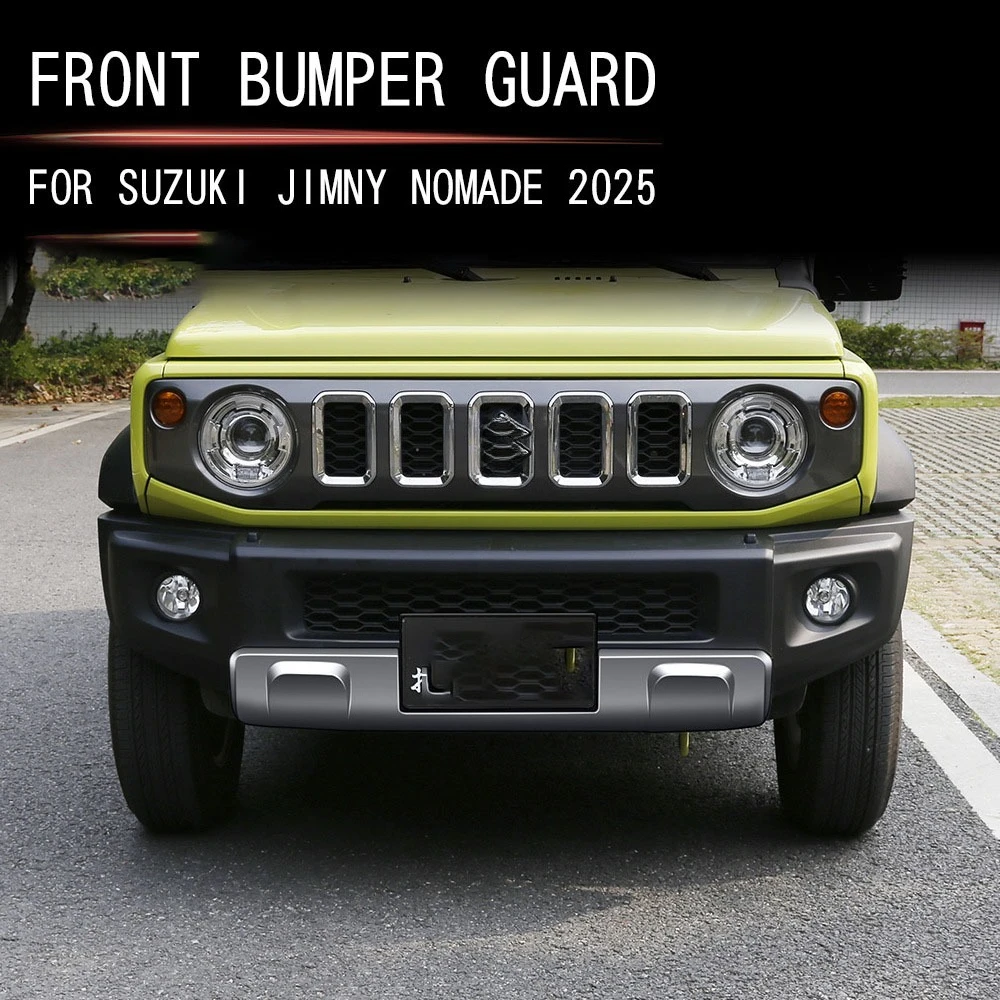 ABS/Stainless Steel Car Front Bumper Lip Spoiler Splitter Body Kit Lower Bumper Protector For SUZUKI Jimny Nomade 2025 2026
ABS/Stainless Steel Car Front Bumper Lip Spoiler Splitter Body Kit Lower Bumper Protector For SUZUKI Jimny Nomade 2025 2026