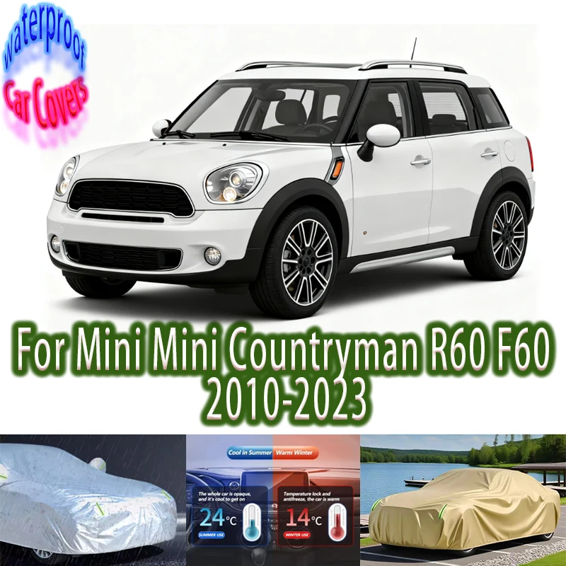 For Mini Mini Countryman R60 F60 Outdoor Protection Full Car Covers Snow Cover Sunshade Waterproof Dustproof Car accessories
For Mini Mini Countryman R60 F60 Outdoor Protection Full Car Covers Snow Cover Sunshade Waterproof Dustproof Car accessories