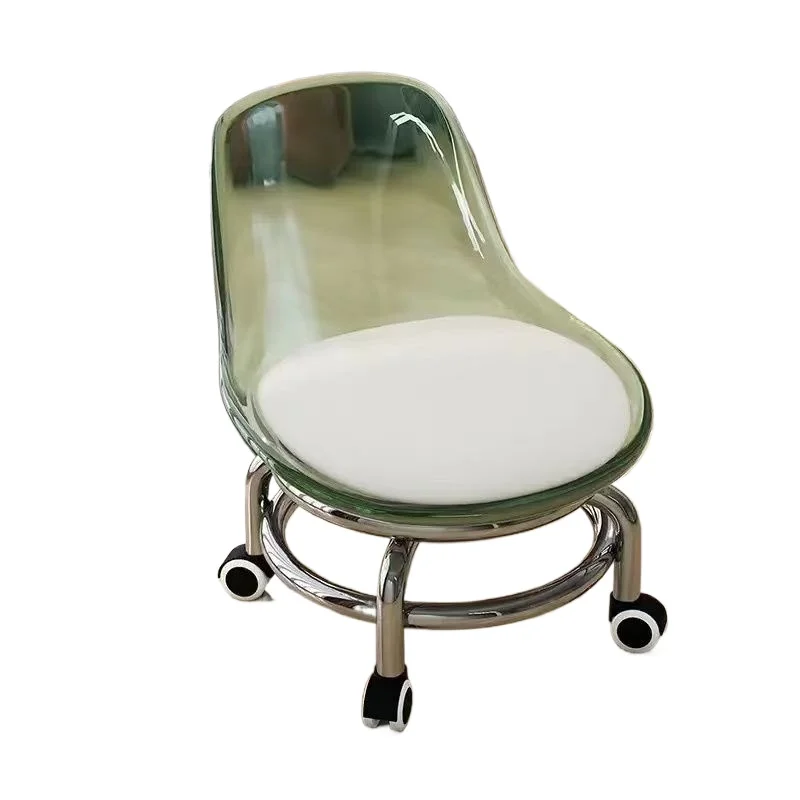 Acrylic stool silent beautiful seam universal wheel stool household children with baby small chair toddler
Acrylic stool silent beautiful seam universal wheel stool household children with baby small chair toddler