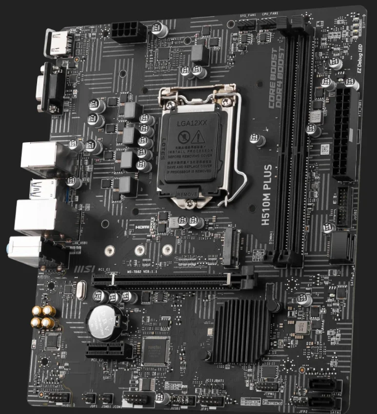 Используется для основной платы MSI H510M PLUS H510M с поддержкой процессора 10 11-го поколения
Используется для основной платы MSI H510M PLUS H510M с поддержкой процессора 10 11-го поколения