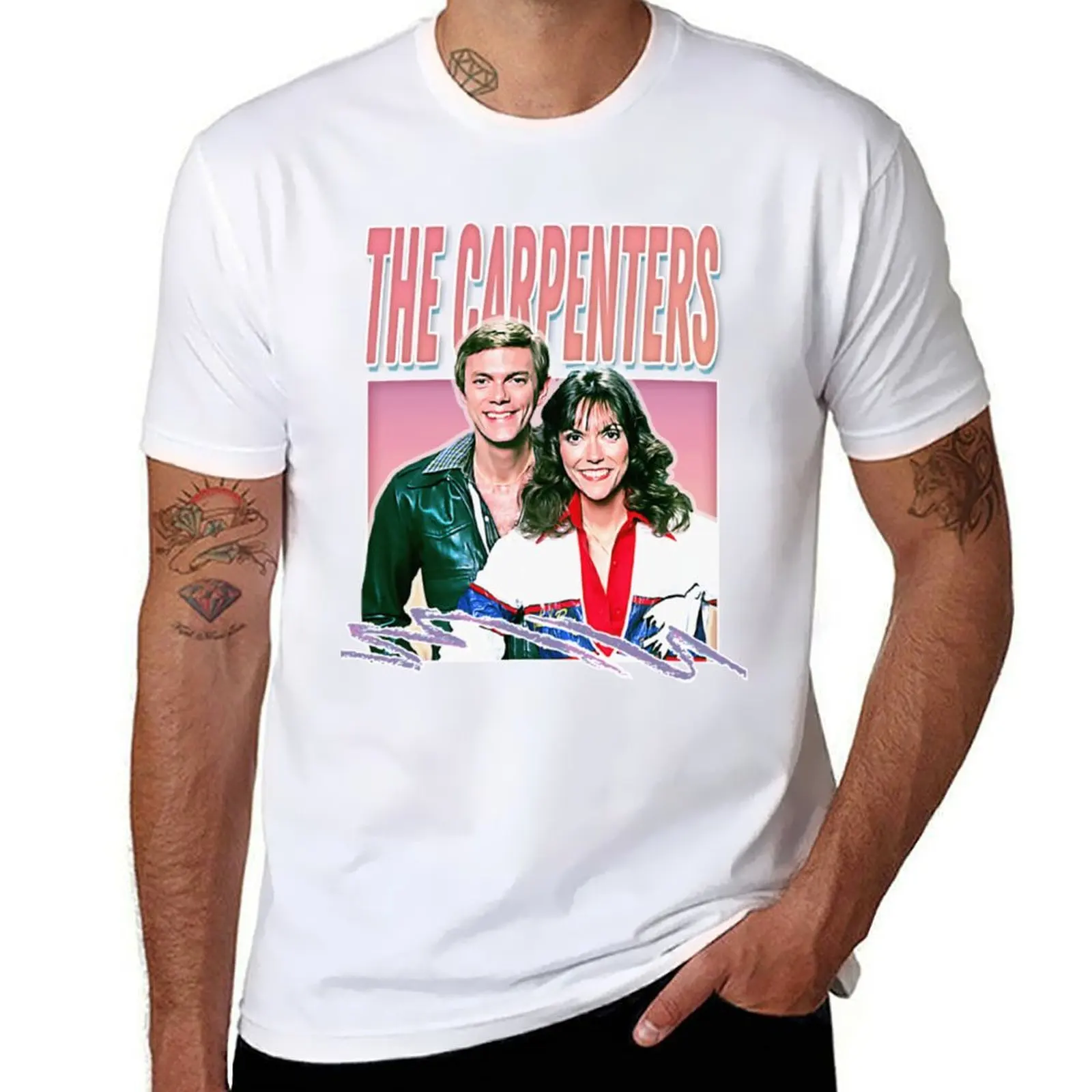 The Carpenters Retro 70s T-Shirt t shirt custom print t shirt man luxury T-Shirt
The Carpenters Retro 70s T-Shirt t shirt custom print t shirt man luxury T-Shirt