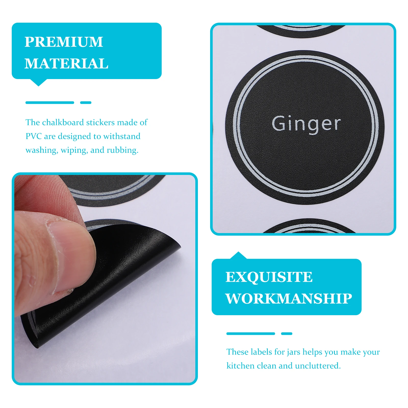 Round Chalkboard Stickers Labels Pantry Kitchen Jar Organizer Pvc Washable Blackboard Sticker For Fridge Storage Solutions
Round Chalkboard Stickers Labels Pantry Kitchen Jar Organizer Pvc Washable Blackboard Sticker For Fridge Storage Solutions