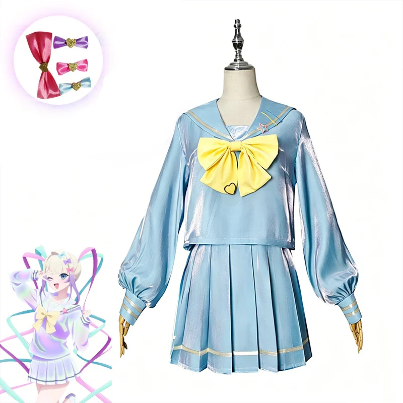 Game NEEDY GIRL OVERDOSE Rain Kawaii Angel Cosplay Costume Top Skirt Bow School Sailor Uniform Suit Halloween JK Party Outfit
Game NEEDY GIRL OVERDOSE Rain Kawaii Angel Cosplay Costume Top Skirt Bow School Sailor Uniform Suit Halloween JK Party Outfit