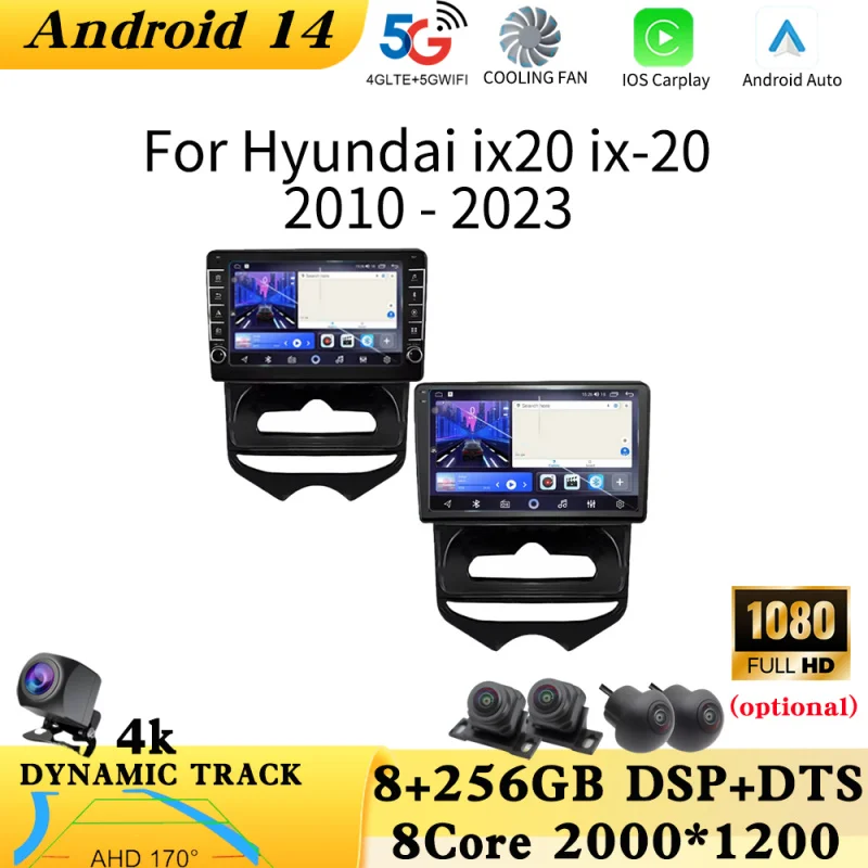 Android 14 Carplay для Hyundai ix20 ix-20 2010-2023 Автомобильный радиоприемник Мультимедийный видеоплеер Навигация GPS Wi-Fi Беспроводной головное устройство
Android 14 Carplay для Hyundai ix20 ix-20 2010-2023 Автомобильный радиоприемник Мультимедийный видеоплеер Навигация GPS Wi-Fi Беспроводной головное устройство