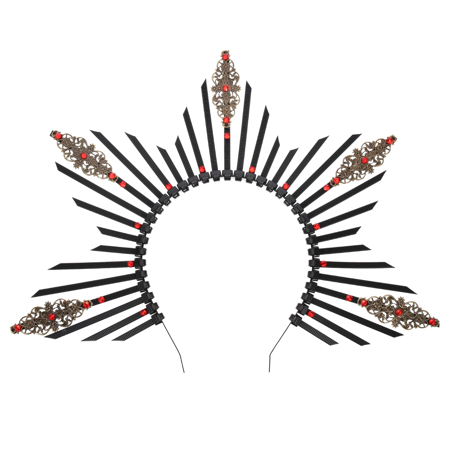 Plastic Metal Hair Crown Headband Sun Rays Hairbands for Women Lightweight Comfortable Party Bride Accessories
Plastic Metal Hair Crown Headband Sun Rays Hairbands for Women Lightweight Comfortable Party Bride Accessories