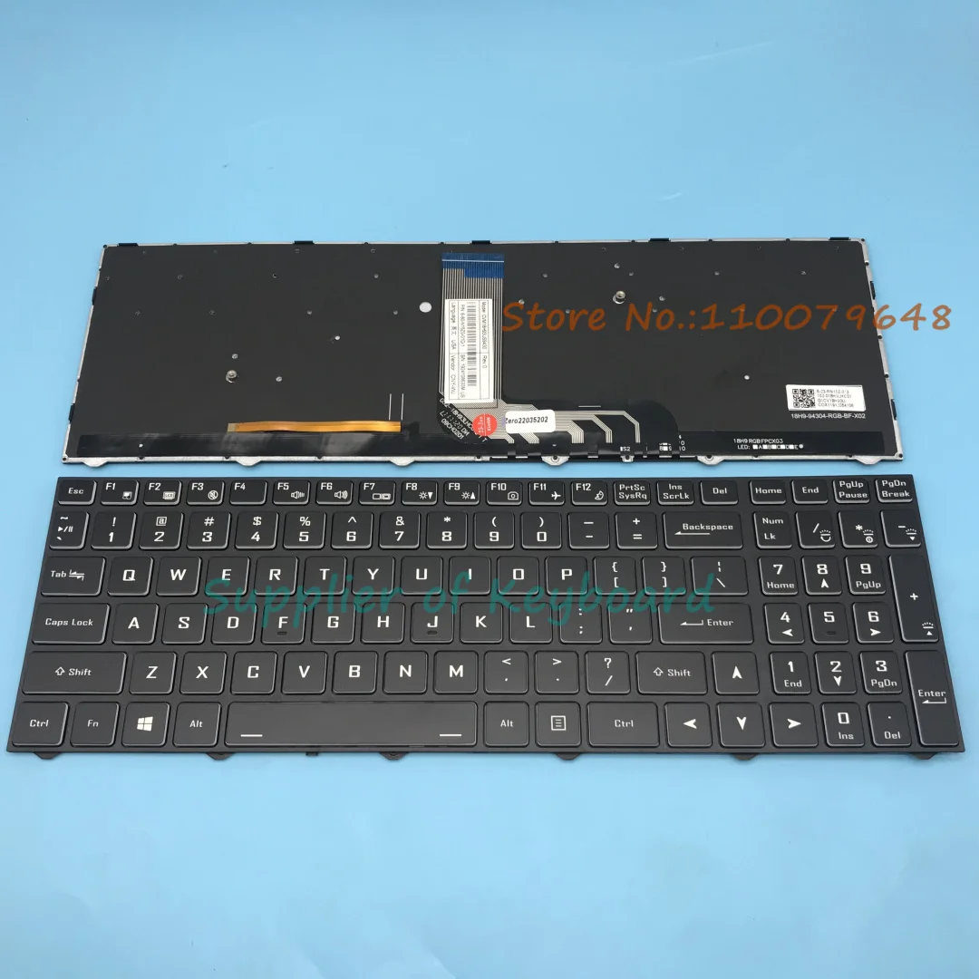 Новая английская клавиатура для ноутбука Gigabyte Gaming G5 GD KD MD KC, G7 GD KD MD KC с подсветкой
Новая английская клавиатура для ноутбука Gigabyte Gaming G5 GD KD MD KC, G7 GD KD MD KC с подсветкой