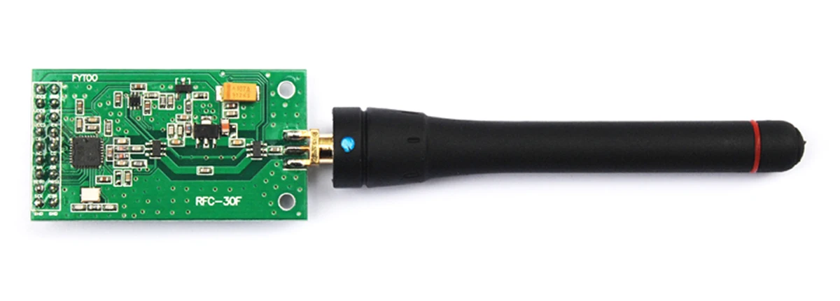 NRF905 medium power module (100mW)/communication distance 500-700 meters
NRF905 medium power module (100mW)/communication distance 500-700 meters