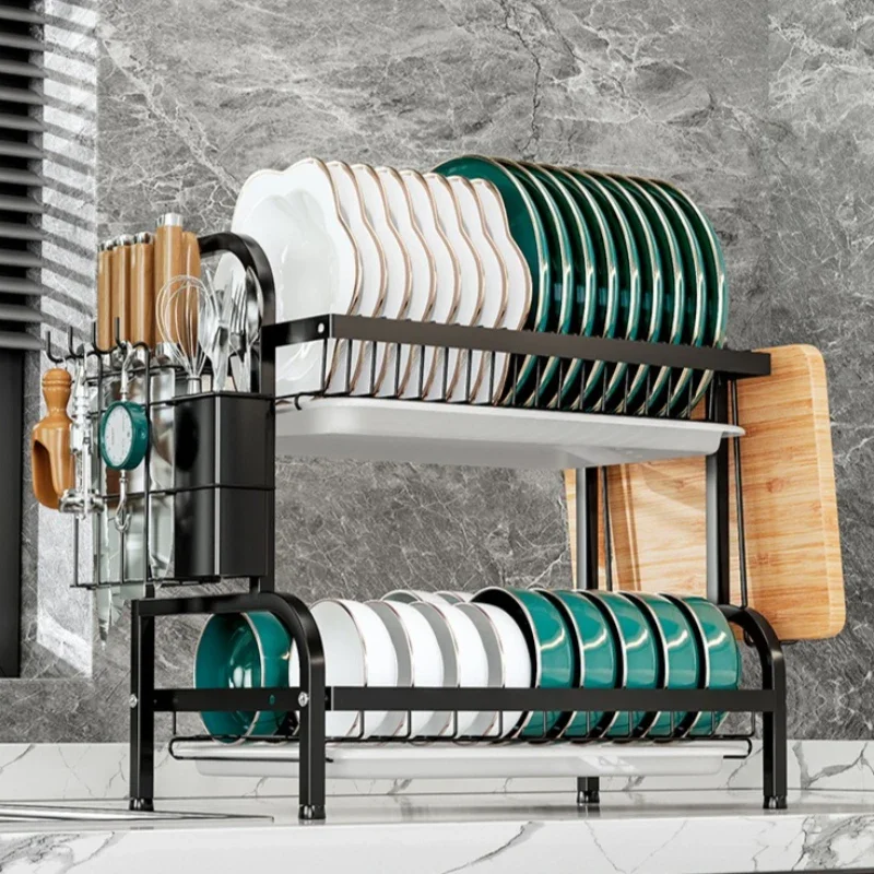 Firm Kitchen Dish Storage Rack Pull Dish Water Filter Rack Countertop Multifunctional Dish Rack Dish and Chopsticks Drain Rack
Firm Kitchen Dish Storage Rack Pull Dish Water Filter Rack Countertop Multifunctional Dish Rack Dish and Chopsticks Drain Rack