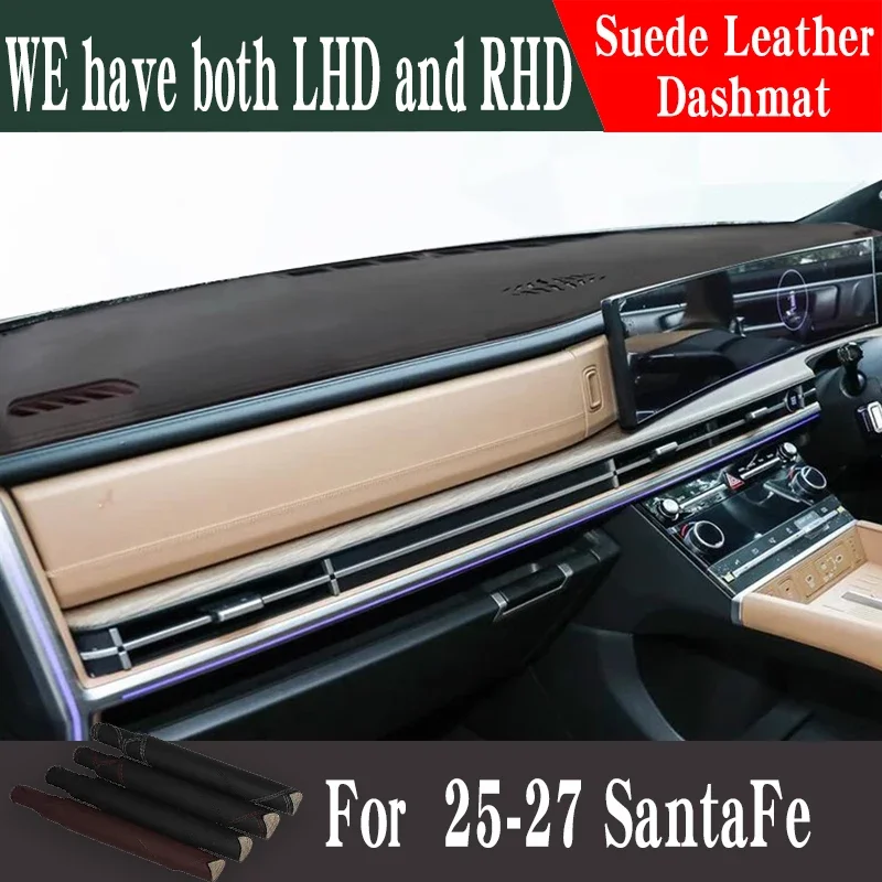 For Hyundai 2024-2027 SantaFe Car Accessories Leather Dashmat Dash Mat Pad Dashboard Cover Protector Carpet
For Hyundai 2024-2027 SantaFe Car Accessories Leather Dashmat Dash Mat Pad Dashboard Cover Protector Carpet