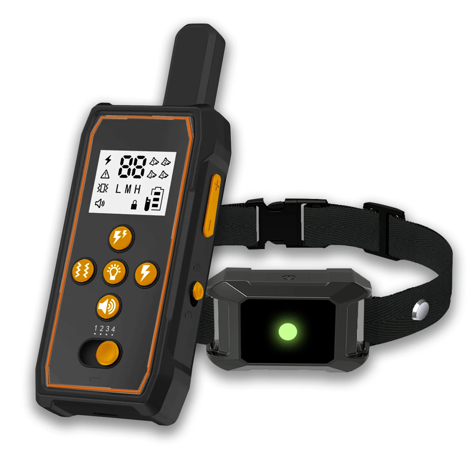 3500FT Electric Dog Training Collar,Universal Dog Bark Collar,Waterproof Rechargeable With Remote Control Anti Barking Device
3500FT Electric Dog Training Collar,Universal Dog Bark Collar,Waterproof Rechargeable With Remote Control Anti Barking Device