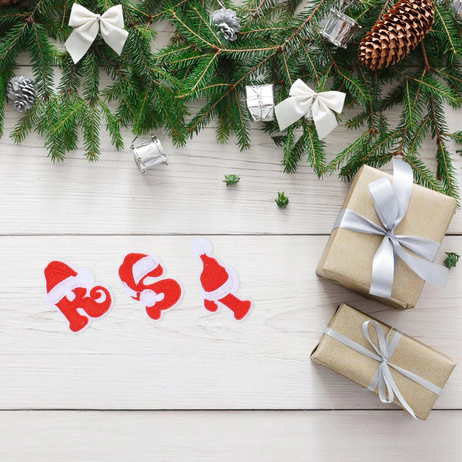 26 Pcs Embroidered Patches Clothes Decorate Art Christmas Appliques Letter Polyester Alphabet Decorative 
26 Pcs Embroidered Patches Clothes Decorate Art Christmas Appliques Letter Polyester Alphabet Decorative