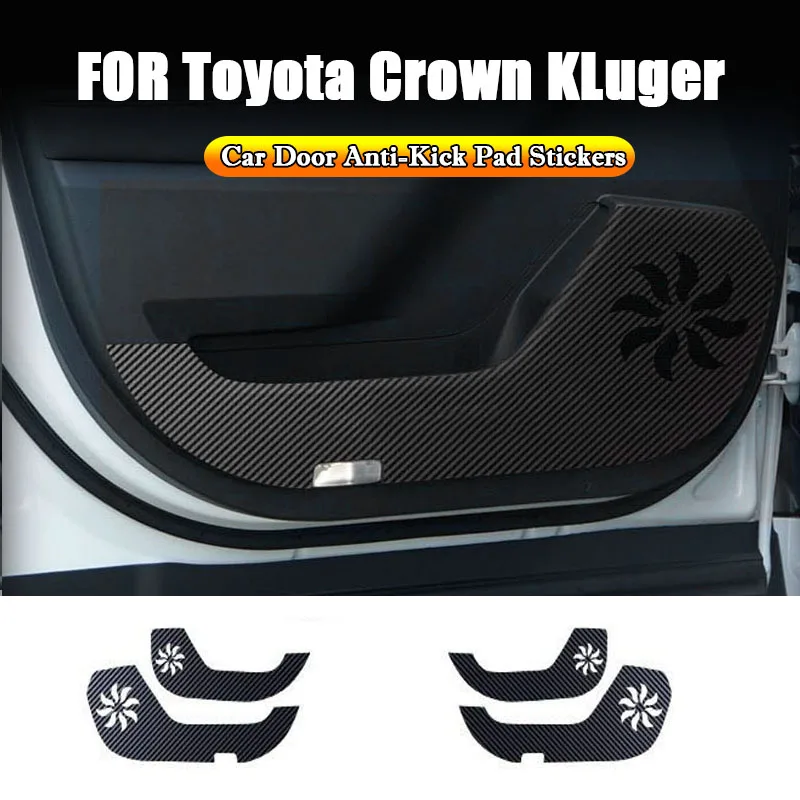 For Toyota Crown KLuger 2021-2023 2024 Car Door Anti Kick Pad Protection Auto Anti-Dirty Anti-Collision Stickers Accessories
For Toyota Crown KLuger 2021-2023 2024 Car Door Anti Kick Pad Protection Auto Anti-Dirty Anti-Collision Stickers Accessories
