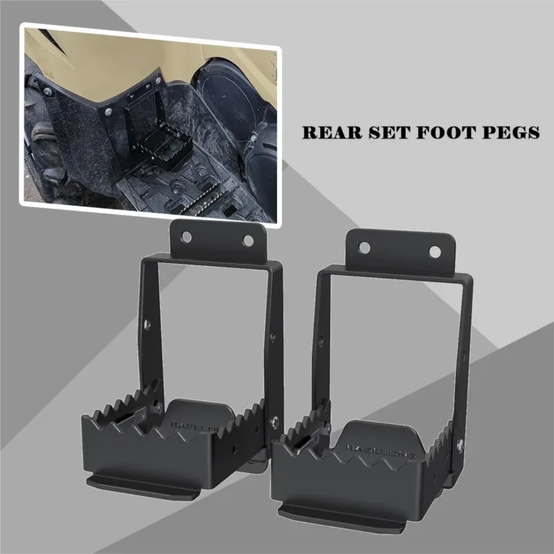 ATV Universal Accessories FOR Polaris Sportsman 450 - 1000S Scrambler 850/ XP 1000S Rear set foot pegs Footpeg Foot Pegs Pedal
ATV Universal Accessories FOR Polaris Sportsman 450 - 1000S Scrambler 850/ XP 1000S Rear set foot pegs Footpeg Foot Pegs Pedal