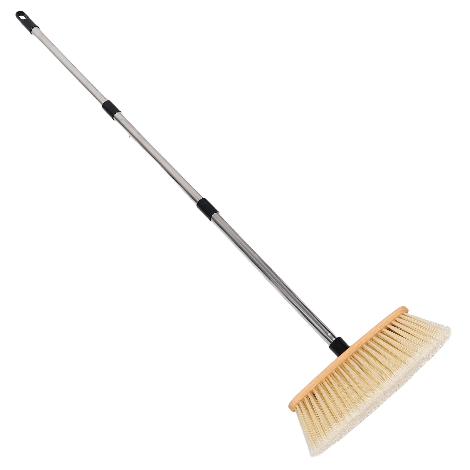 Wooden Broom Stainless Steel Handle Hard Bristle Patio Cleaning Brush Hardwood Floor Garden Sweeping Tool Outdoor Use 
Wooden Broom Stainless Steel Handle Hard Bristle Patio Cleaning Brush Hardwood Floor Garden Sweeping Tool Outdoor Use