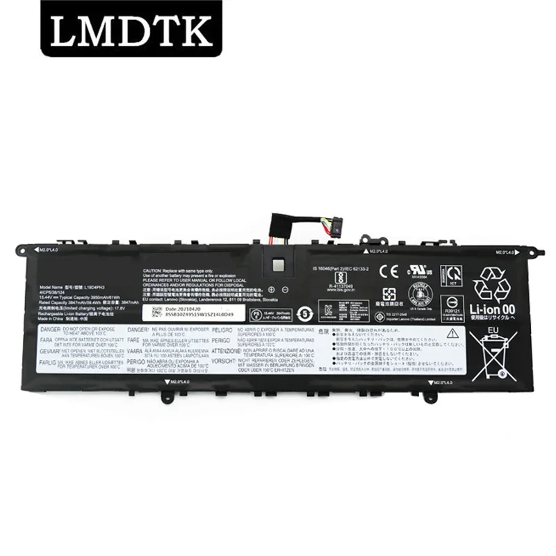 LMDTK Новый L19D4PH3 L19C4PH3 L19M4PH3 Аккумулятор для ноутбука Lenovo Yoga 14S 2021 PRO 14 15,44 V 61WH
LMDTK Новый L19D4PH3 L19C4PH3 L19M4PH3 Аккумулятор для ноутбука Lenovo Yoga 14S 2021 PRO 14 15,44 V 61WH