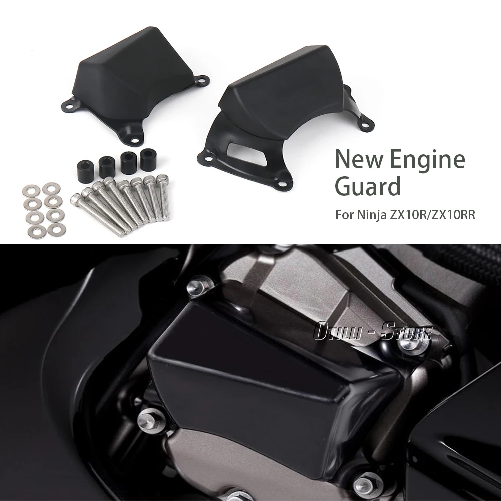 For KAWASAKI NINJA ZX10R ZX10RR Motorcycle Accessories Cover ZX-10R ZX-10RR New Left and Right Engine Case Slider Protector
For KAWASAKI NINJA ZX10R ZX10RR Motorcycle Accessories Cover ZX-10R ZX-10RR New Left and Right Engine Case Slider Protector