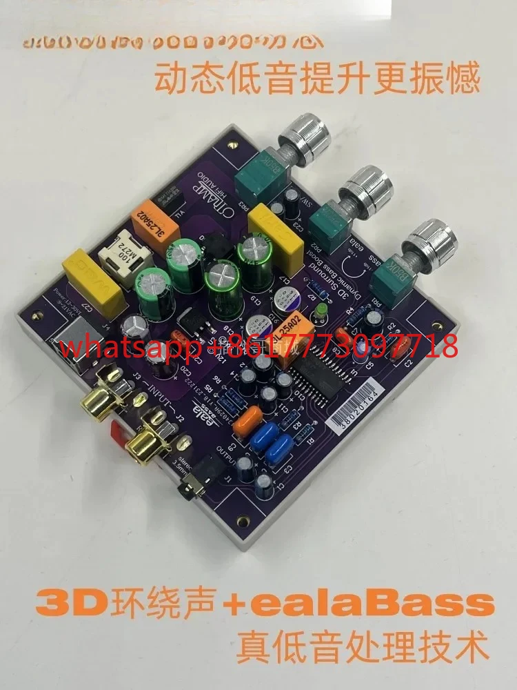 NJM2706 Fever 3D Surround Sound Effects Bass Boost Effects SRS Cinema Analog Front Stage
NJM2706 Fever 3D Surround Sound Effects Bass Boost Effects SRS Cinema Analog Front Stage