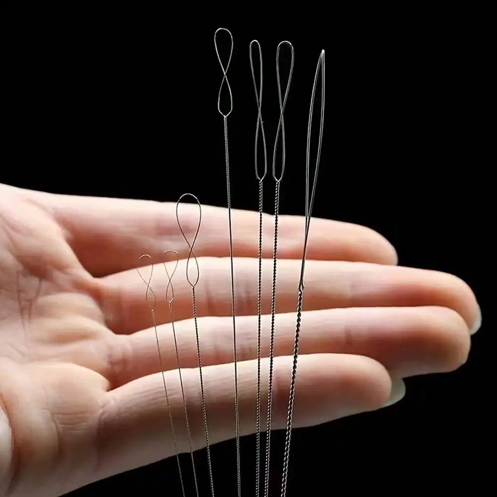 7Pcs Ultra-Fine Beading Needles - Large-Eye Twisted Needles Suitable for Jewelry of Various Sizes, Crafts, And Jewelry Making
7Pcs Ultra-Fine Beading Needles - Large-Eye Twisted Needles Suitable for Jewelry of Various Sizes, Crafts, And Jewelry Making