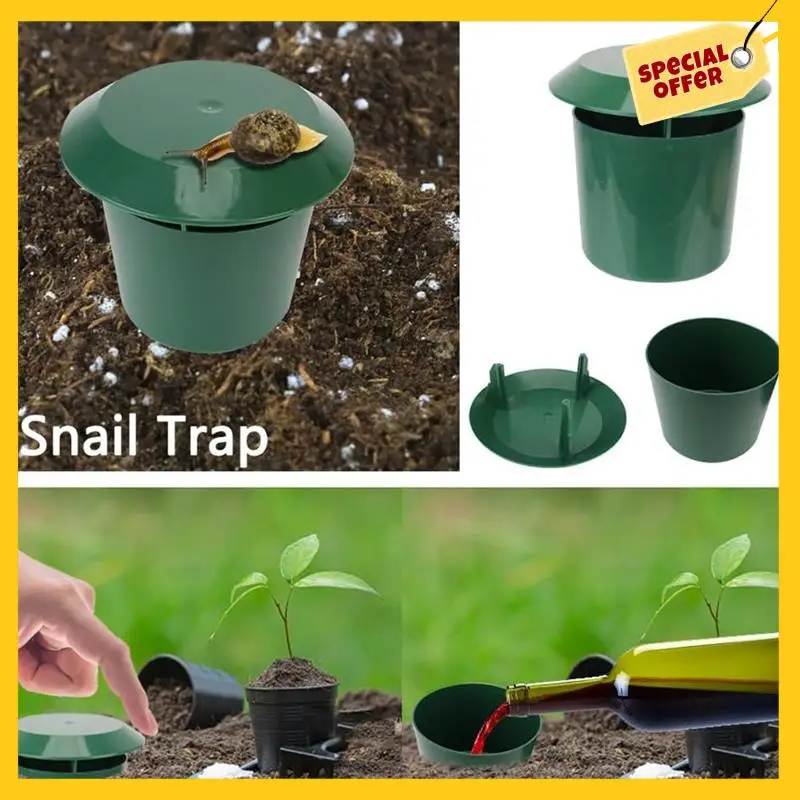 Abcygarden Snail Trap, Environmentally Friendly Non-Toxic Plastic Capture Box, Safe Outdoor Gardening Flowers
Abcygarden Snail Trap, Environmentally Friendly Non-Toxic Plastic Capture Box, Safe Outdoor Gardening Flowers