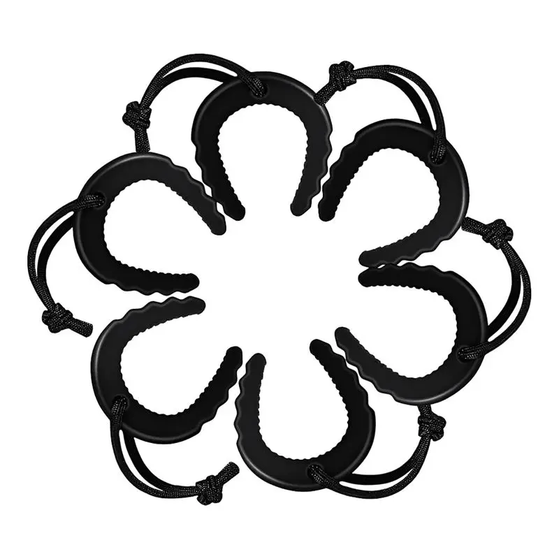 Набор из 6 ограничителей для дверей BAAJ-6: Защита от защемления пальцев, ограничитель для дверных ручек, защита для детей, черные дверные стопоры
Набор из 6 ограничителей для дверей BAAJ-6: Защита от защемления пальцев, ограничитель для дверных ручек, защита для детей, черные дверные стопоры