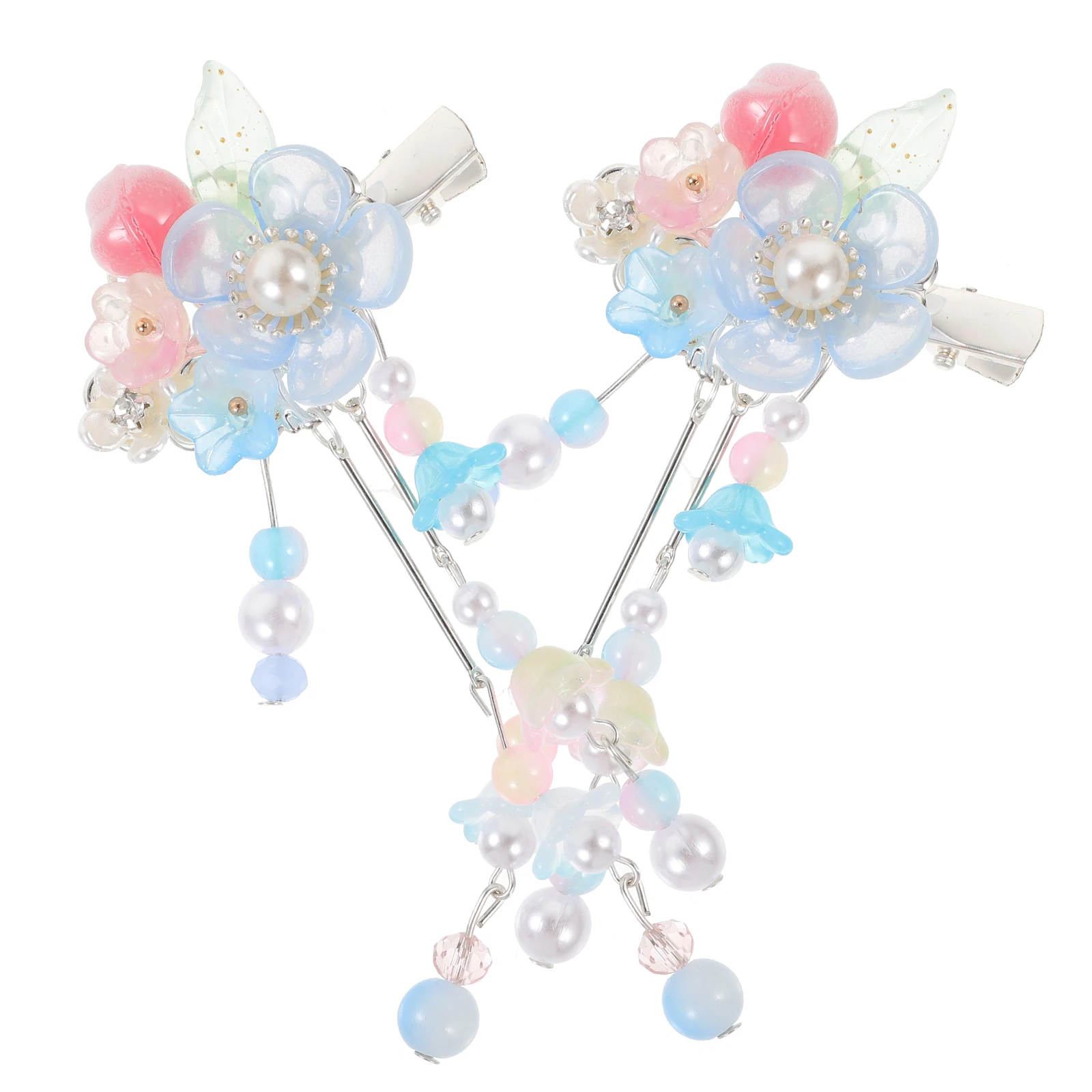 1 Pair Hair Accessories Blue Alloy Tassel Flower Clips Women Girls Chinese Style Headwear Hair Clips Party
1 Pair Hair Accessories Blue Alloy Tassel Flower Clips Women Girls Chinese Style Headwear Hair Clips Party