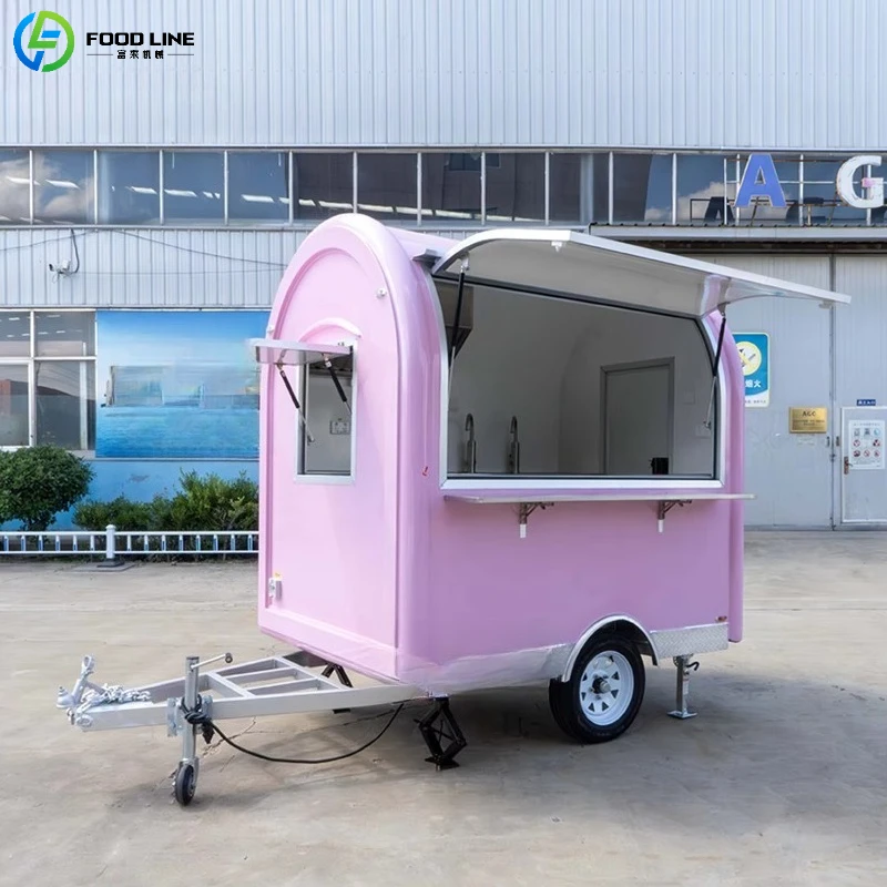 Hot Dog Cart Food Trailer Kiosk Tiny Bbq Coffee Food Truck Pizza Trailer Restaurant Fast Food Truck with Porch Customized
Hot Dog Cart Food Trailer Kiosk Tiny Bbq Coffee Food Truck Pizza Trailer Restaurant Fast Food Truck with Porch Customized
