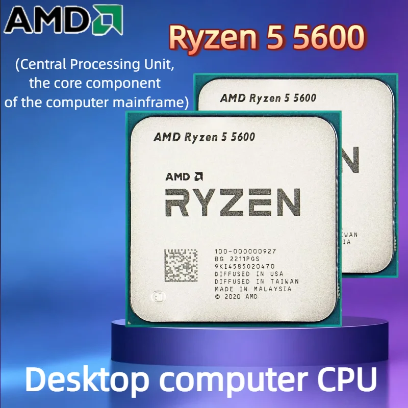 AMD Ryzen 5 R5 5600 NEW 6-Core 12-Thread 3.5GHz CPU Processor 65W LGA AM4
AMD Ryzen 5 R5 5600 NEW 6-Core 12-Thread 3.5GHz CPU Processor 65W LGA AM4