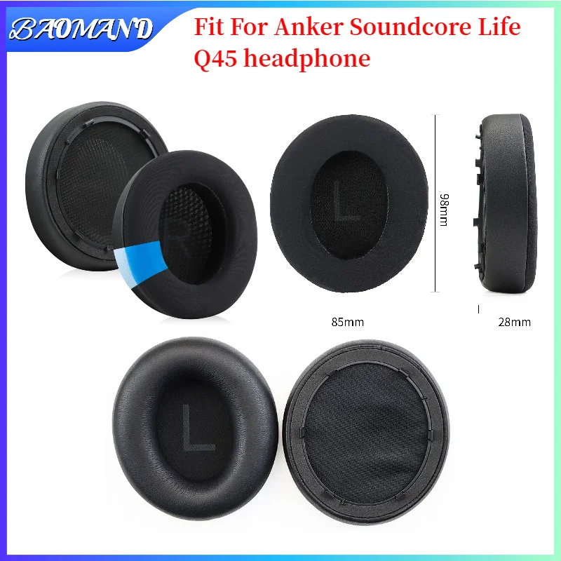 Replacement Earpads for Anker Soundcore Life Q45 Headset Headphones Leather Sleeve Earphone Earmuff
Replacement Earpads for Anker Soundcore Life Q45 Headset Headphones Leather Sleeve Earphone Earmuff