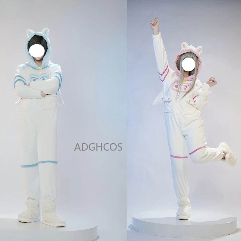 Костюм для косплея Love and Deepspace Space Dreamer: комбинезон-пижама Силус Зейн, Калеб, Рафаэль (розовый, синий), унисекс, аниме-аксессуар
Костюм для косплея Love and Deepspace Space Dreamer: комбинезон-пижама Силус Зейн, Калеб, Рафаэль (розовый, синий), унисекс, аниме-аксессуар