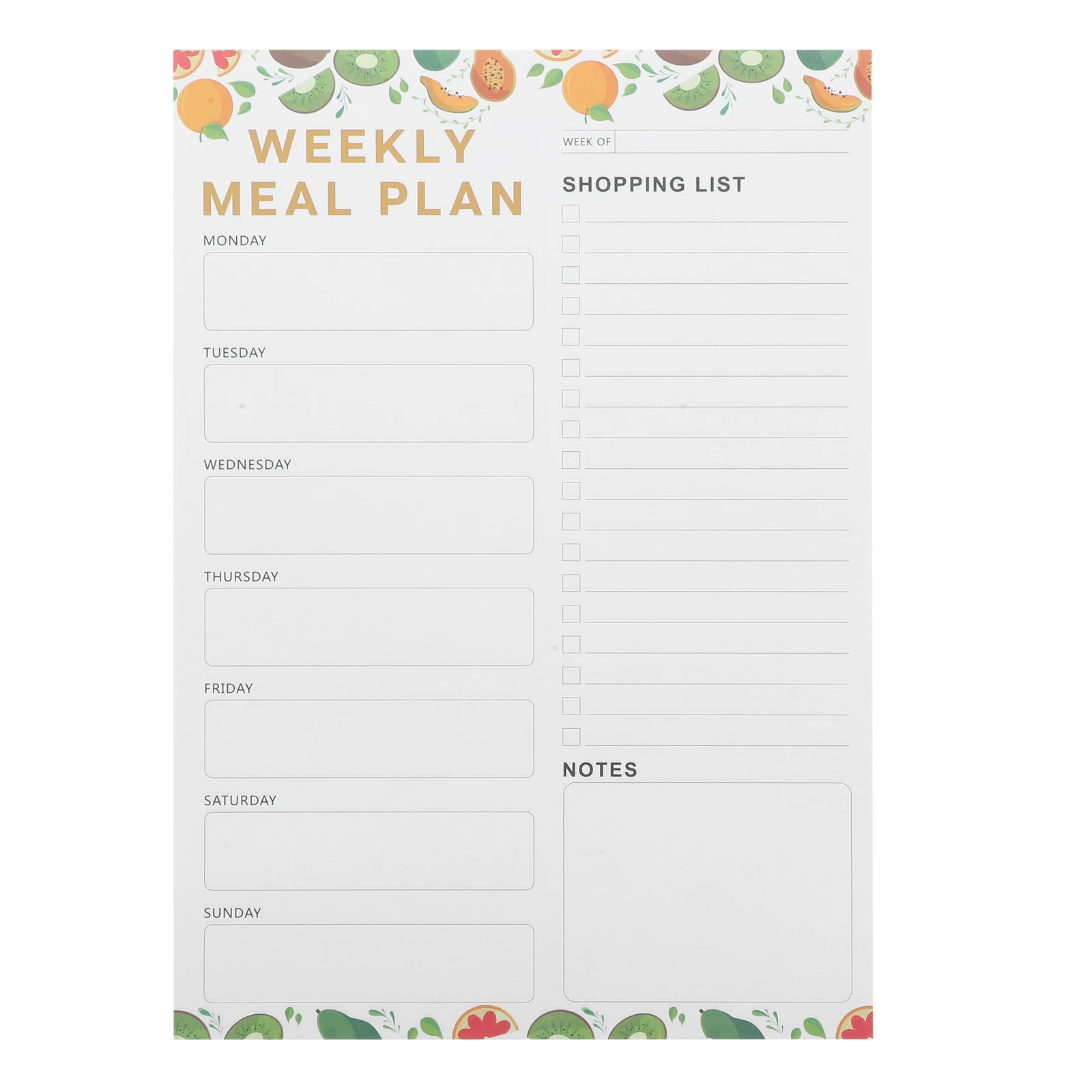 60 Sheets Refrigerator Stickers Magnetic Meal Planning Pad Grocery List Writing Tear Off Sheets Healthy Planner
60 Sheets Refrigerator Stickers Magnetic Meal Planning Pad Grocery List Writing Tear Off Sheets Healthy Planner