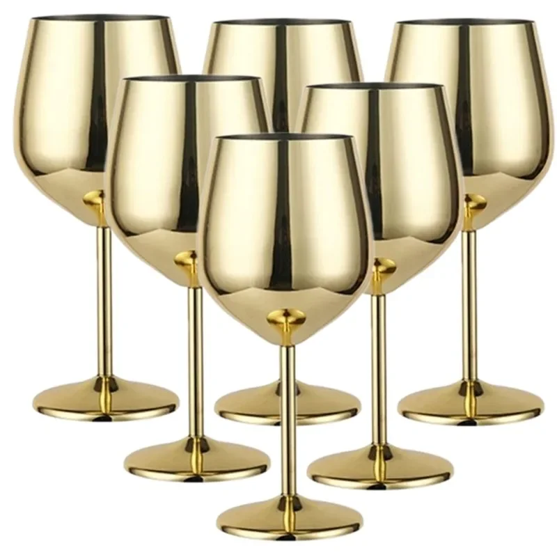 6PCS Stainless Steel Glass Cocktail Creative Metal Wine Glass Bar Restaurant Champagne Red Wine Glass Drinkware Barware Cup
6PCS Stainless Steel Glass Cocktail Creative Metal Wine Glass Bar Restaurant Champagne Red Wine Glass Drinkware Barware Cup