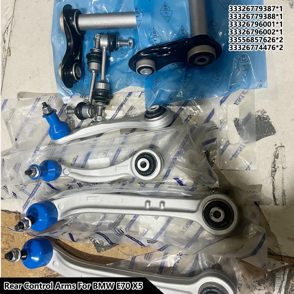 8 PCS Rear Control Arms For BMW E70 X5 Sway Bar Link Ends Suspension Kit 33326779387 33326779388 33326796001 33326796002
8 PCS Rear Control Arms For BMW E70 X5 Sway Bar Link Ends Suspension Kit 33326779387 33326779388 33326796001 33326796002