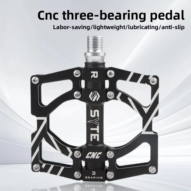 Mountain bicycle aluminum alloy bearing pedal 3 Peilin pedal road bike universal pedal cycling equipment
Mountain bicycle aluminum alloy bearing pedal 3 Peilin pedal road bike universal pedal cycling equipment