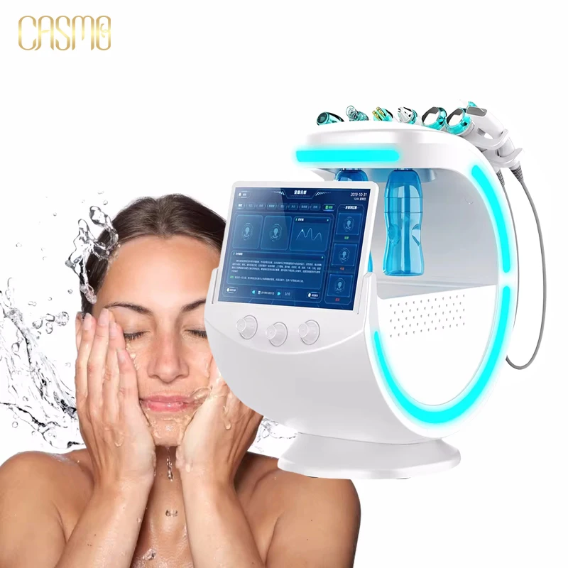 Многофункциональная 7 в 1, интеллектуальное зеркало Ice Blue Aqua, система управления кожей лица, дермабразия с анализатором кожи
Многофункциональная 7 в 1, интеллектуальное зеркало Ice Blue Aqua, система управления кожей лица, дермабразия с анализатором кожи