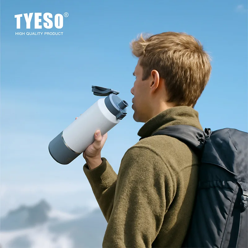 Tyeso большая емкость, изолированная бутылка для воды из нержавеющей стали, 24 часа, дорожная кружка для сохранения горячего/холода с ручкой, спортивный термос на открытом воздухе
Tyeso большая емкость, изолированная бутылка для воды из нержавеющей стали, 24 часа, дорожная кружка для сохранения горячего/холода с ручкой, спортивный термос на открытом воздухе
