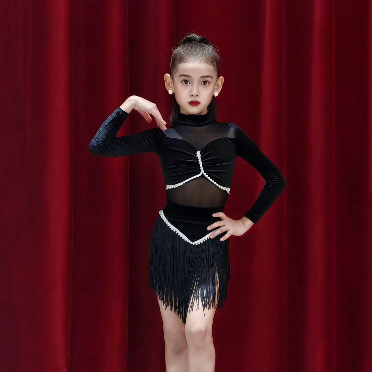 Salsa Latin Dance Dress Girls Samba Tango Rumba Latin Dance Clothes Kids Dancing Dress Ballroom Dance Competition Dresses Child
Salsa Latin Dance Dress Girls Samba Tango Rumba Latin Dance Clothes Kids Dancing Dress Ballroom Dance Competition Dresses Child