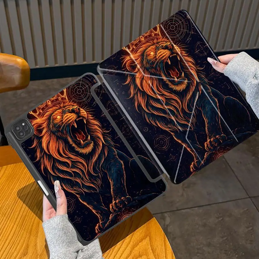 Crown Lion Holder Cover Tablet Case For iPad Pro 2025 Air 4 5 M3 M2 M4 11inch Mini 6 7 Pro 11th 10th 9th 8th 7th 12.9inch
Crown Lion Holder Cover Tablet Case For iPad Pro 2025 Air 4 5 M3 M2 M4 11inch Mini 6 7 Pro 11th 10th 9th 8th 7th 12.9inch