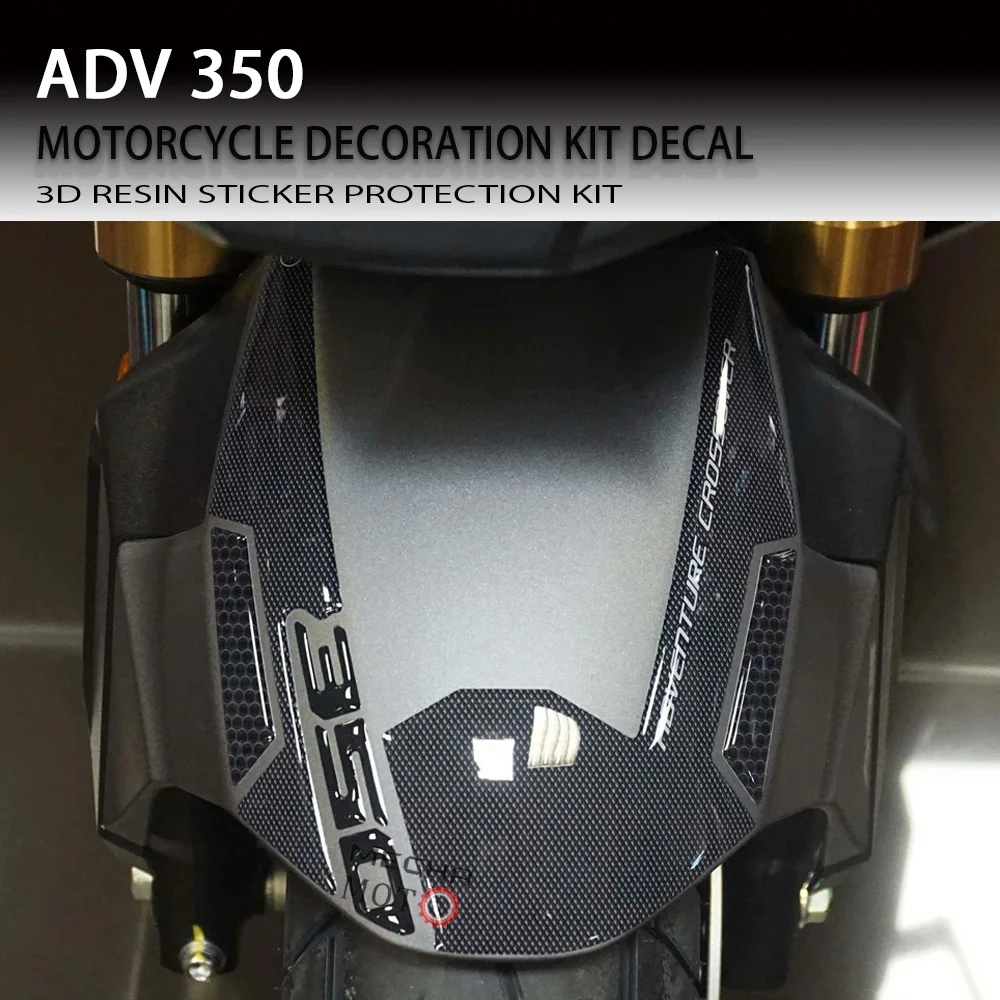 3D Sticker Resin Motorcycle Front Fender Accessories Protective Decals 3D Gel For Honda ADV350 ADV 350 2022-2025
3D Sticker Resin Motorcycle Front Fender Accessories Protective Decals 3D Gel For Honda ADV350 ADV 350 2022-2025