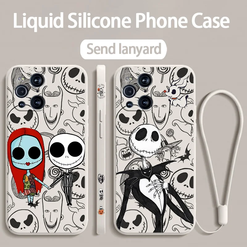 The Nightmare Before Christmas For OPPO Reno 10 8T 8 7Z 7 6 5 2Z Find X5 X3 X2 Neo Lite Pro Liquid Left Rope Soft Phone Case
The Nightmare Before Christmas For OPPO Reno 10 8T 8 7Z 7 6 5 2Z Find X5 X3 X2 Neo Lite Pro Liquid Left Rope Soft Phone Case