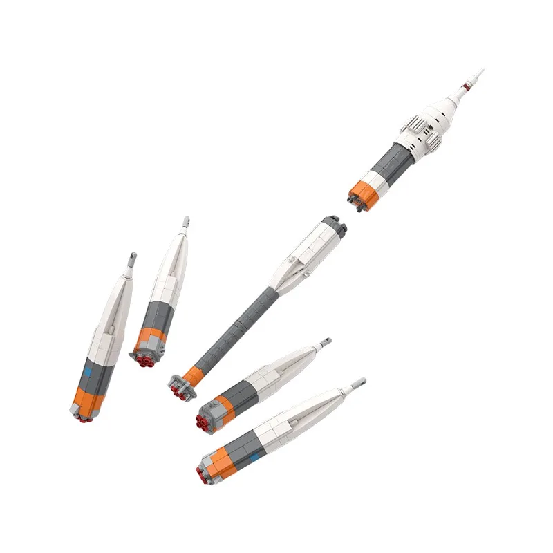 Classic 1:110 Scale R-7 Soyuz Rocket Building Blocks Spacecraft Launch Vehicle Carrier Brick Model Assemble Toy Kids Easter Gift
Classic 1:110 Scale R-7 Soyuz Rocket Building Blocks Spacecraft Launch Vehicle Carrier Brick Model Assemble Toy Kids Easter Gift