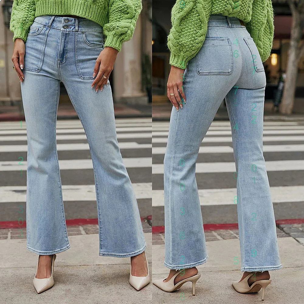 Women's Stretchy Wide Leg Jeans, Fashion Casual Slim Fit Denim Pants, Spring Summer Trendy Trousers
Women's Stretchy Wide Leg Jeans, Fashion Casual Slim Fit Denim Pants, Spring Summer Trendy Trousers