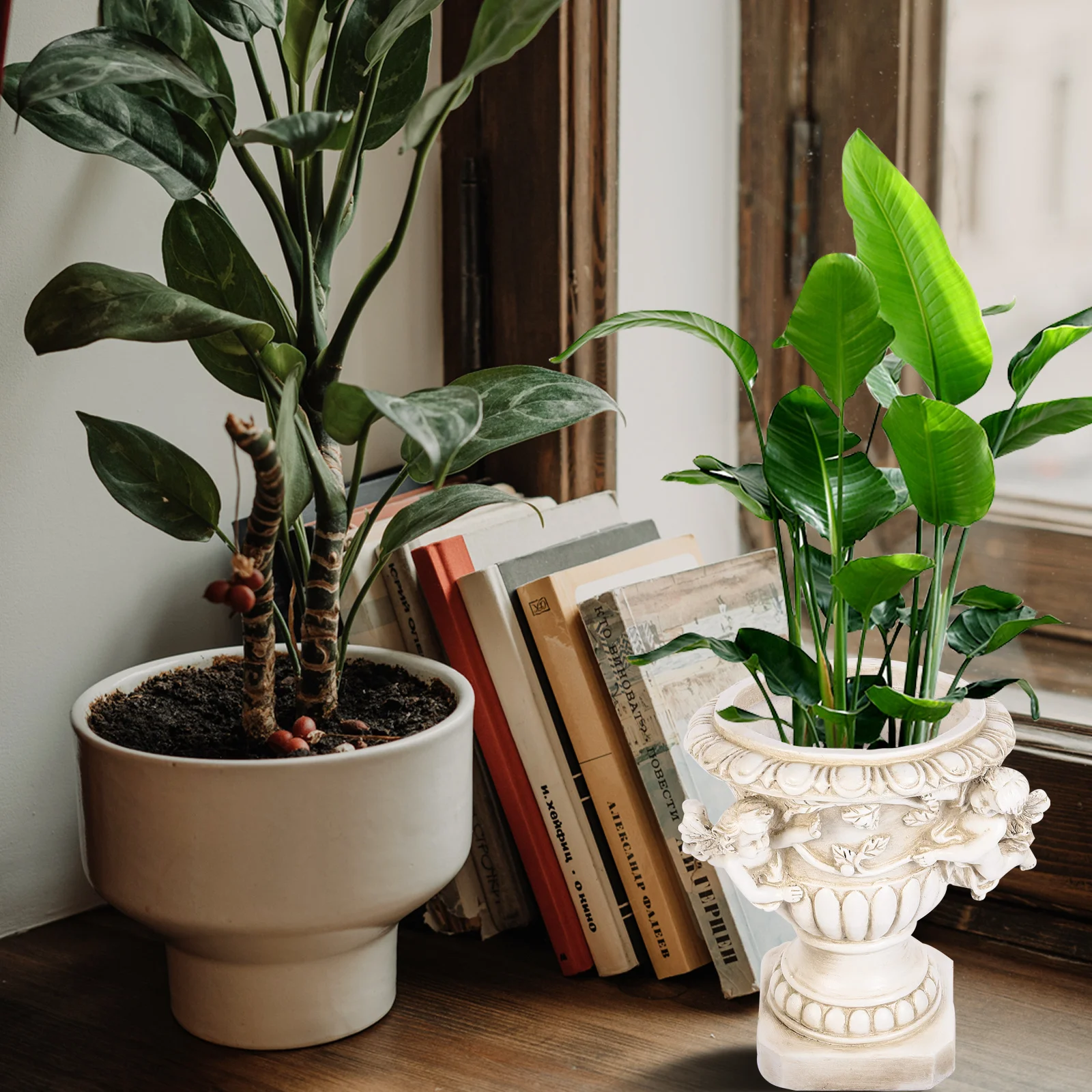 1Pcs Resin Angel Flowerpot European Style Decorative Gardening Outdoor Plant Pot Durable Chic Flowerpot Outdoor Angel Flower Pot 
1Pcs Resin Angel Flowerpot European Style Decorative Gardening Outdoor Plant Pot Durable Chic Flowerpot Outdoor Angel Flower Pot